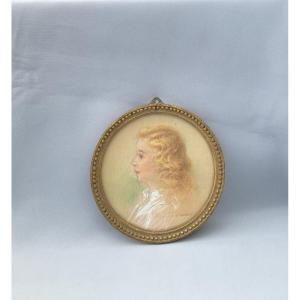 Tondo By R.mettling Early 20th Century 