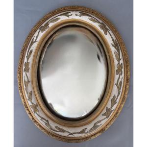 Oval Witch Mirror Late 19th Century