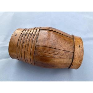 Folk Art Wooden Gourd Late 19th Century