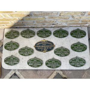 Butchery Plates Agricultural Competition Set Of 14 Prizes