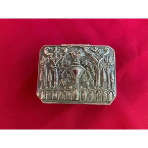 Silver System Box Mid 19th Century