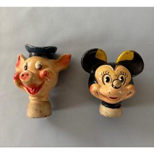 Walt Disney 1950s Glove Puppets