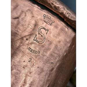 Castle Copper Mello Baron De Seilliere  19th Century