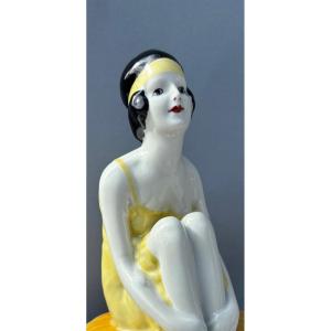 Chiparus Dh 1886 Limoges Paris L. Ronot