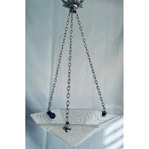 d'Avesn Pierre Art Deco Period Ceiling Light 