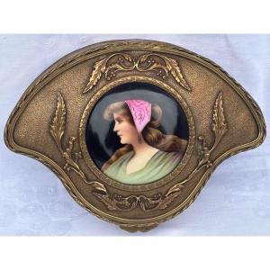 Art Nouveau Jewelry Box, Late 19th Century 