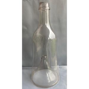 Bottle For Trapping Minnows, 19th Century 