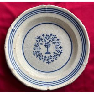 Forges Earthenware, Known As "black Bottom," 19th Century 