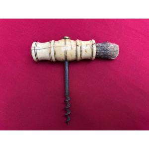 20th Century Corkscrew With Bone Handle