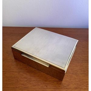 Art Deco Silver Cigarette Box