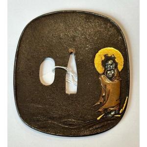 Tsuba Darouma