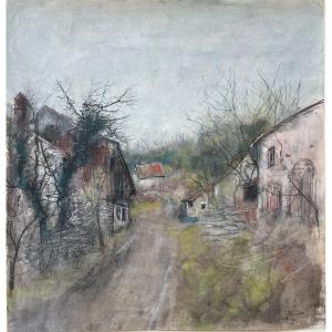 Original Drawing By Bernard Gantner Dating From 1973