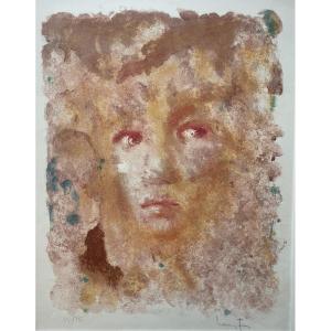 Original Lithograph Signed In Pencil By The Artist Léonor Fini