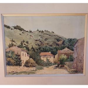 Georges William Thornley Landscape At Saint-nectaire