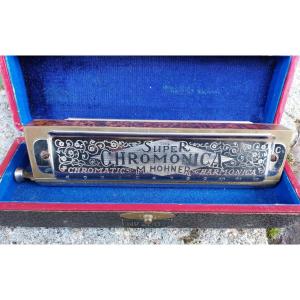 Harmonica Hohner Ancien N°260 1/2 The Super Chromonica