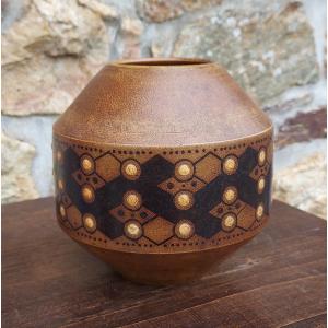 Henri Simmen (1880-1963) Africanist Vase Circa 1920
