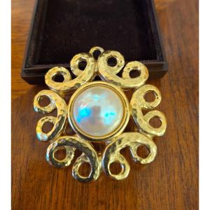 Vintage Yves Saint-laurent Brooch Or Pendant