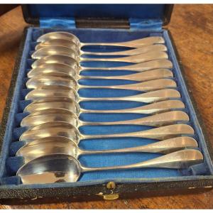 12 Silver Teaspoons 