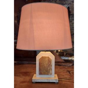 Travertine Lamp