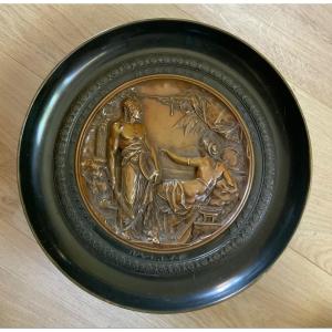 Bronze Cup Greek Subject After Picault