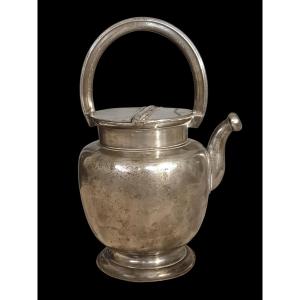 18th Century Pewter Milk Jug 