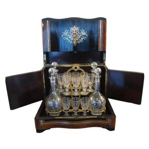 Napoleon III Period Liquor Cabinet