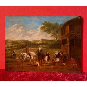 Table The Departure For The Hunt