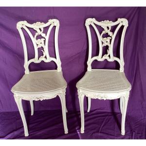 Pair Of 1900 Chairs 