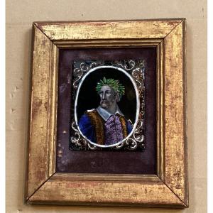 Limoges Enamel Plate