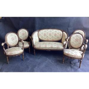 Louis XVI Living Room 5 Rooms