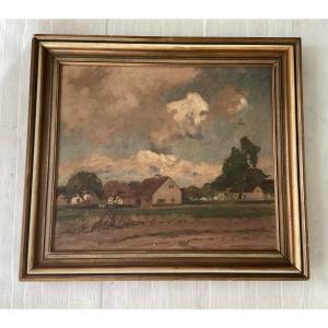 Otto Ackermann Oil On Canvas