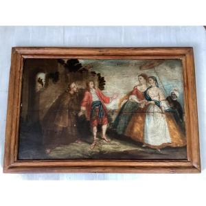 Painting On Panel 17th