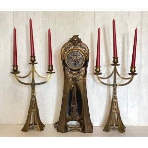 Horta Bronze Fireplace Trim