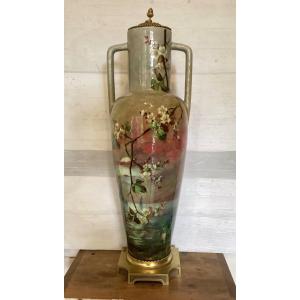 Important Signed Amphora Vase