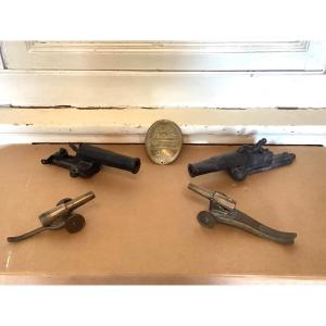 Four Miniature Cannons 