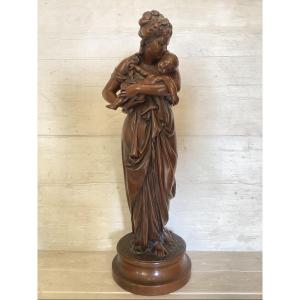 19th Century Statue “maternity”