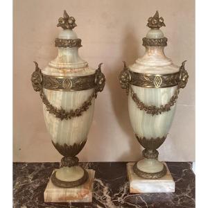 Pair Of Louis XVI Cassolettes 