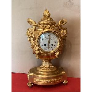 19th Century Golden Clock 