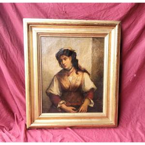 19th Century Painting Signed 