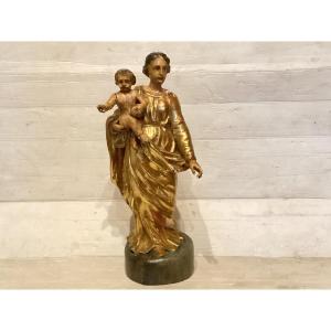 Virgin And Child 18th Century 