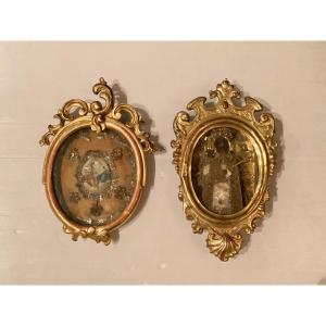 Two Frames End Of 18th Century 