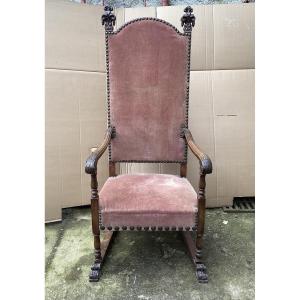 19th Century Castle Armchair 