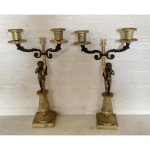 Empire Period Candelabra