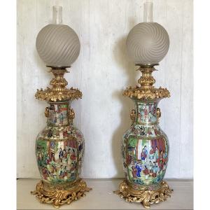 Pair Of 19th Century Lamps