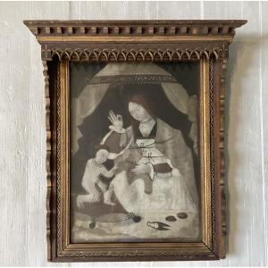 Painting In Its 16th Century Frame