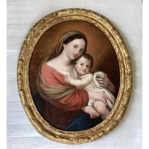 Virgin And Child, Late 17th Century 
