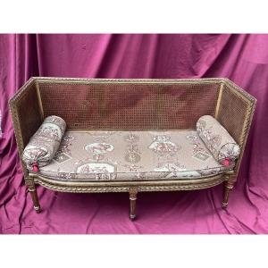 Louis XVI Gilded Sofa 