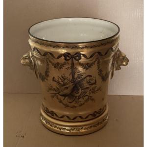 Limoges Signed Planter
