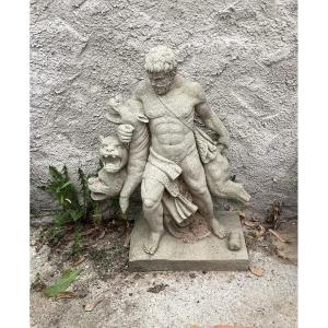 Granite Statue From The Early 20th Century 