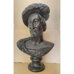 18th Century Bronze Bust 